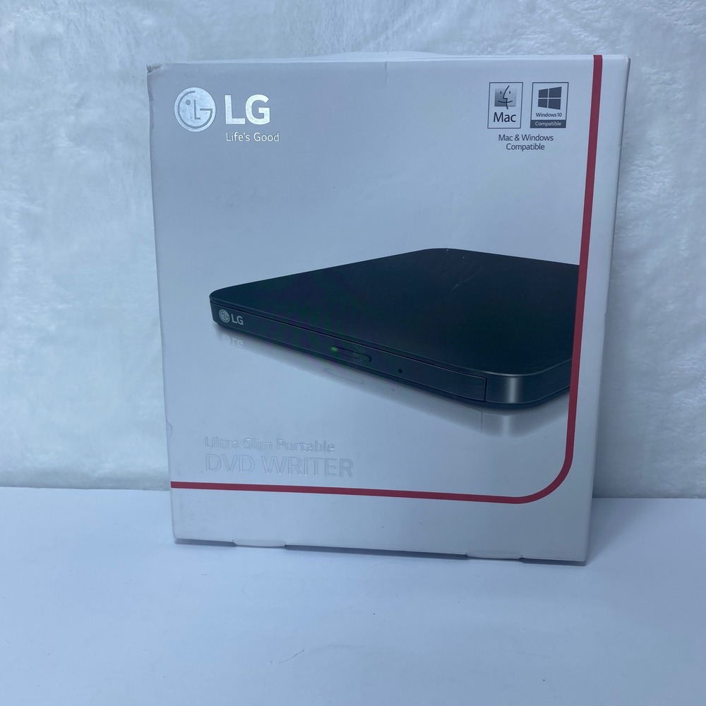 LG Ultra Slim Portable DVD WriterOptical Drive Open Box *Read*